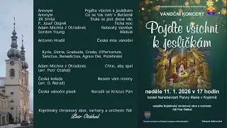 Kojetín 11. ledna 2026: Koncert chrámového sboru v kostele Nanebevzetí Panny Marie.