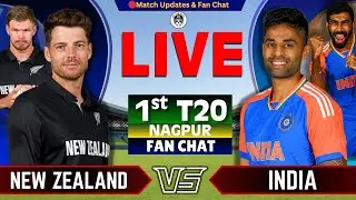 🔴IND vs NZ, 1st T20 | Live Cricket match Today | INDIA  vs New Zealand | Live Score | IND Batting