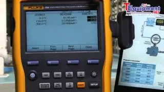 Fluke 754: Testing A HART Smart Thermometer Temperature Transmitter