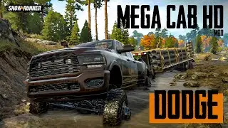 Dodge. Mega Cab HD. Snowrunner phase 9.
