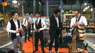 The Drapers - We No Speak Americano @ ZDF Morgenmagazin