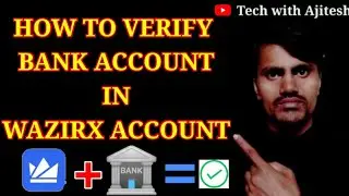 How to Verify Bank Account in Wazirx Account |Verify Bank Account | Wazirx Add Bank Account |