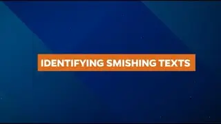 Beware of Smishing Texts