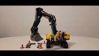 #0005 LEGO 42121 Heavy Duty Excavator Stop Motion Build A Model