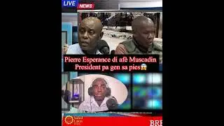 Bagay yo anpil nan la Republic tande konman Pierre Esperance ap blaze Komis&eacute; Muscadin 