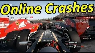 CARS EVERYWHERE! F1 2013 Online Race