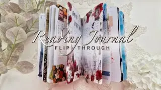 Completed 2025 Reading Journal Flipthrough