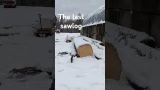 One more sawlog on the Norwood Lumberpro HD36V2 portable sawmill