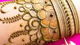 Mehndi Design Simple Front Hand Floral #mehndi #mehandi #henna #viral #trending #mehandibanana #yr
