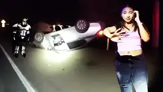 Flipping her car Flipped her Ability to Walk Forward!