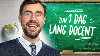 BANKZITTERS ZIJN EEN DAG LANG DOCENT