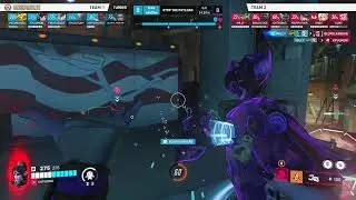 Slaying W/ Symmetra by CHTHONIC &mdash; Overwatch 2 Replay 7JRBGG