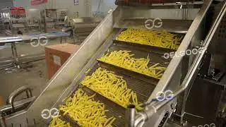 200kg/500kg Automatic Frozen #potato  French Fries Making Machine