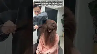 Amazing Stylist Creates Realistic Animal Shapes Using Human Hair