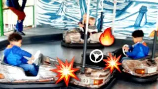 😄💥🚗Kids car crash Europa Park!