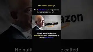 No Struggle, No Success! 🚀 The Story of Amazon&rsquo;s Founder