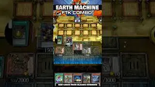 Earth Machine Combo FTK 🔥 #shorts #yugioh