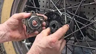 Removing Harley Star Hub Bearings & Guts @SilverNutsGarage-di5ls