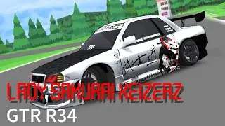 [SHARE]LIVERY FR LEGEND GT-R 34 LADY SAMURAI punya @KeizerZ //#liveryfrlegend #frlegend