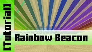 Rainbow Beacon Color Changer (18 Colors) [Tutorial] Minecraft 1.10