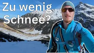 Geheimtipp bei wenig Schnee! Skitour zum Karlstor | Kleinwalsertal
