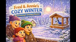 Fred & Annie’s Cozy Winter at Granny’s Snowy Home ❄️🧣