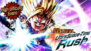 FESTIVAL ULTRA SPACE TIME RUSH Last Boss Battle | Dragon Ball Legends
