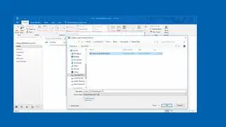 How to connect a personal folder in outlook