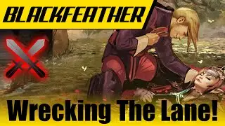 Vainglory Blackfeather Gameplay - Ep 60 - Weapon Power Build | Lane | 1.11