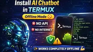 How to Build an Offline AI Assistant in Termux (No API, No Internet)