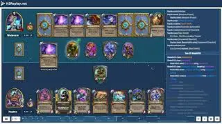 ProGaming - Hearthstone, Control Warrior(5532) vs Cyclone Mage(6005) by Wade6416 and Naphta, Rank...