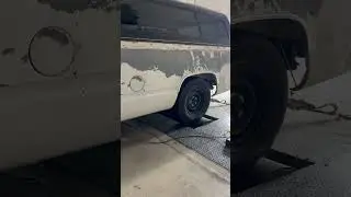 GMC TURBO FARM TRUCK HITS DYN👀! #fypシ゚viral #shorts #farm #truck #streetcars #dragracing #gmc #fyp