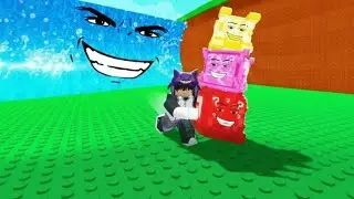 Admin abuse no tsunami para brainrot muita Lucky Block e  demais