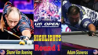 HIGHLIGHTS | Shane Van Boening vs Adam Sisneros | 2025 US OPEN POOL CHAMPIONSHIP