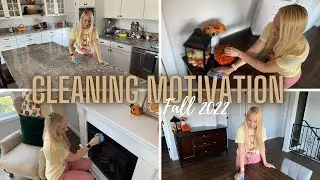 Cleaning Motivation // Clean with Me // Speed Clean // Fall 2022