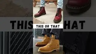 THIS or THAT FOOTWEAR Edition | #chooseone #difficultchoices #thisorthat