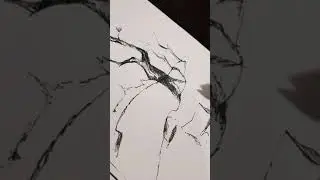 Hunza Valley Quick Pen Sketch #shorts #art #artist #trending