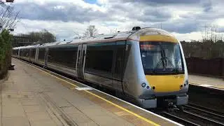 Chiltern Railways Class 165 & 168 combination departing Chorleywood