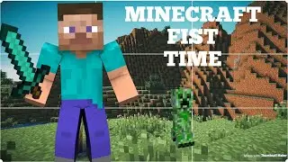 NINJA REVA plays MINECRAFT for first time (not miniworld)