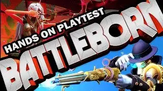 BATTLEBORN: Gearbox's New Team FPS Hands-on Gameplay 1st Impressions & Dev Interviews (PC Gameplay)