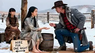 “Hire Me for One Night, My Daughter Is Starving — Said the Chinese Widow to the Lone Rancher