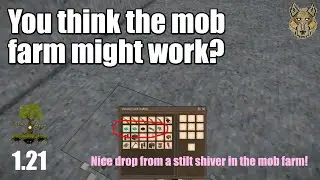 More work on the mob farm. Vintage Story 1.21 Ep 19