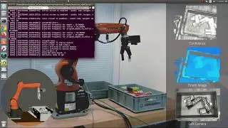 Running ROS master | camera node | DOPE node | rviz node
