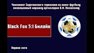 Black Fox - Билайн 5:1(4:1)