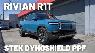 Rivian R1T - STEK DYNOshield Full Paint Protection Film Clear Bra