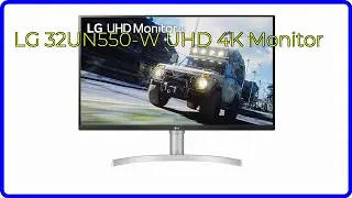 BEWERTUNG (2025): LG 32UN550-W UHD 4K Monitor. WESENTLICHE Einzelheiten