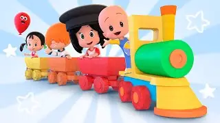 Sube al tren del arcoiris . Cleo y Cuquín en Español.