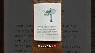 3/21/25 card: receive love