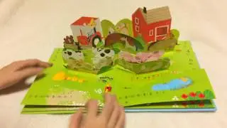 3D Pop up book - Lively Farm