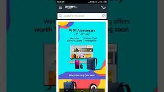 Mi 5th Anniversary | Travel Edition Quiz | Mi Travel Backpack | 45 Winners | Amazon Quiz